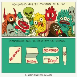 cinismoilustrado:  Monstruos