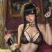 sciamano240:Yor Forger wearing lingerie, from Spy X Family. Part of my latest Gumroad