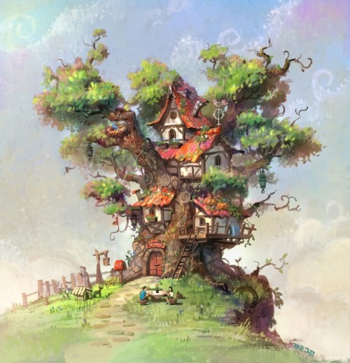 cinemagorgeous:By artist Sanghyun Kam.