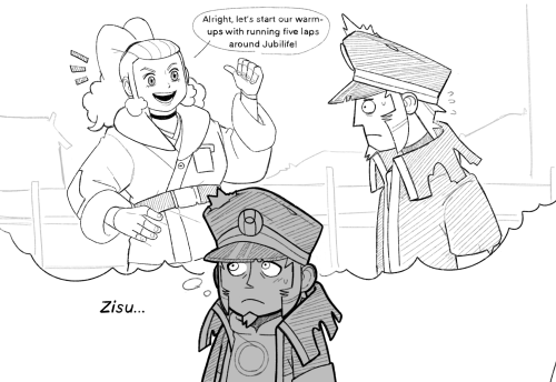 Idea: The Real Reason Ingo Started Exercising With Zisu Is Because Irida, Concerned For His Physical
