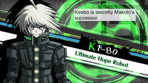 Headcanon: K1-B0 (Keebo) is secretly Makoto’s successor because he reminded Makoto of himself 