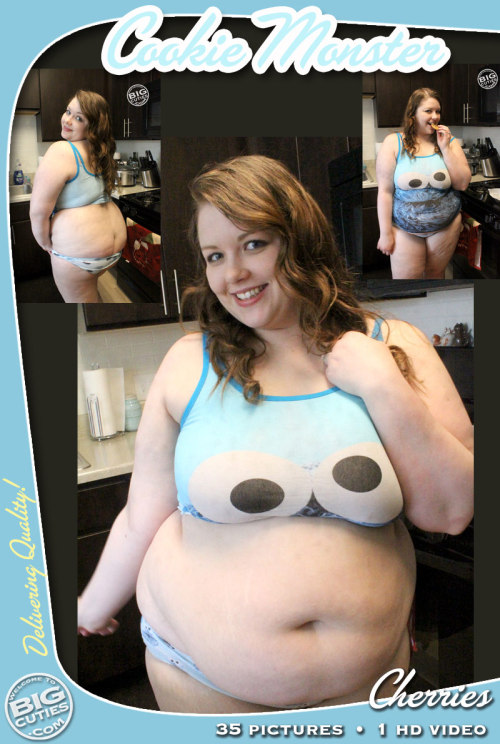 heyitscherries: Cookie Monster—up now @ cherries.bigcuties.com