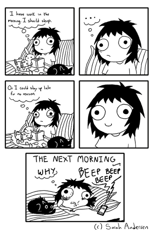 tastefullyoffensive:  [sarahcandersen]