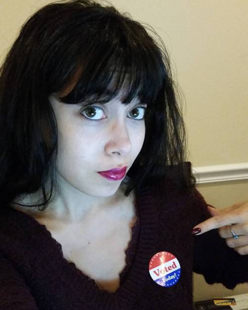 Get up, get out there, make history today.  #vote #itsyourcivicduty #seriouslytho #useyourvoice