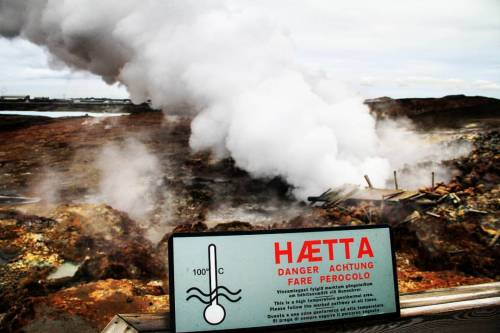 #Gunnuhver, a #geothermal area named after a ghost named #Gunna. According to the myth I heard, Gunn