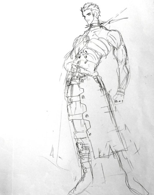 Nightow: I Must Give These Tall, Beautiful Men Skirts. They Are Twins After All, Why Not Have Them Match?