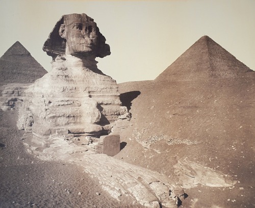 thatshowthingstarted: The Great Sphinx (Hor-em-Akht), Giza, Egypt, 1889, In the background