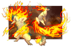 quietspell:  POKEDDEXY 2015: favourite starter. More like the easiest to draw, hahaha. I still really like drawing fire! Wonder what that says about me. I just went through my Johto tag and apparently I don’t have many Gen 2 favourites … hm, I wonder