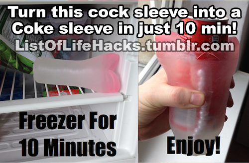 kevde87:  listoflifehacks:  If you like this list of life hacks, follow ListOfLifeHacks for more like it!NSFW Life Hacks Part 1 Here  I’m scared to google whats a cock sleeve? 