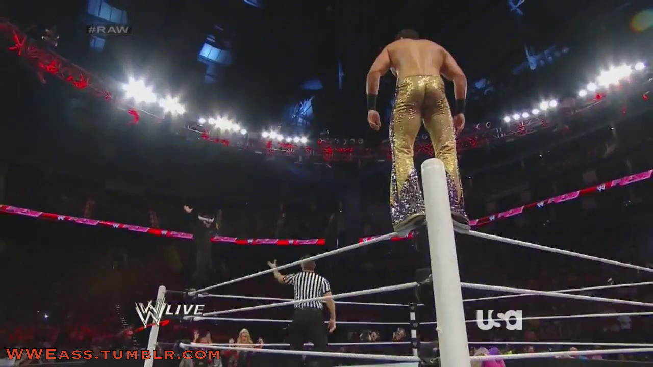 wweass:  WWEass Caps - Monday Night Raw: 07/28/14 Fandango’s pants were riding