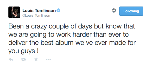 lirrylocks: first tweets after the announcement