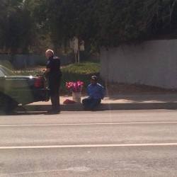 sgv-626:  mariaa407:  zapotec-kitten:  verdugodiscos:  Fuck the San Bernardino city police.  This breaks my heart…  Agh, I hate seeing the cops throw out flowers , tamales down the street in front of these hardworking people. Shit. Not only that but