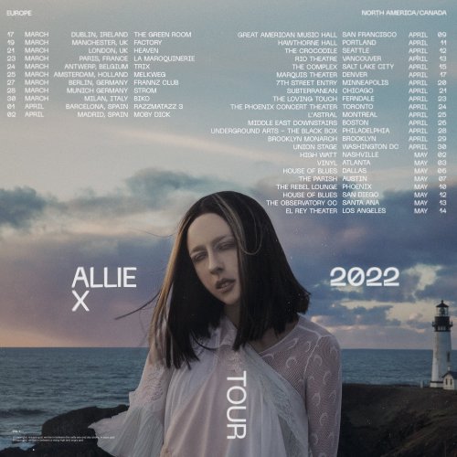 allie x - cape god world tour (2022 version)