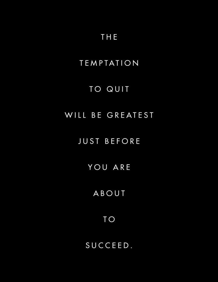 I came, I saw, I conquered.