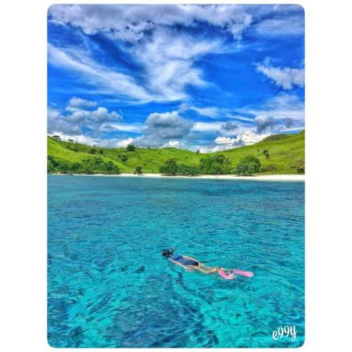 clear.paradise #momentalist #sea #vitaminsea #cloudporn #bluesky #pinkbeach #labuanbajo #igers #inst