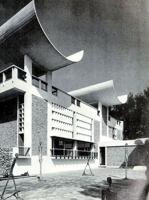 danismm:Fondation Maeght, Saint Paul de Vence, France, completed in 1964. Arch. José Luis Sert.
