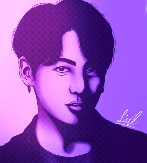 Some Stylistic Jungkook Fanart