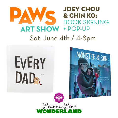 Doing a pop-up art shop and pre fathers day book signing event tomorrow at Leanna Lin’s Wonderland in Eagle Rock. from 4pm-8pm. come by and say hi. 10% of the art sale will be donated to Dogs of the rock charity. will have many of my new art prints...