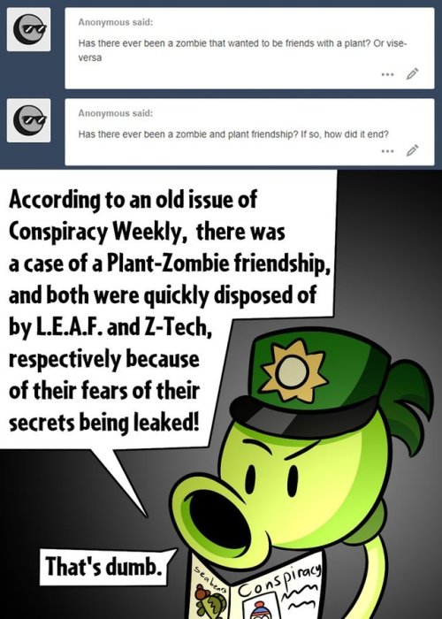 dA linkASK 51: Conspiracy//OOC: Anyone play the new South Park game yet? It’s pretty fun, but 