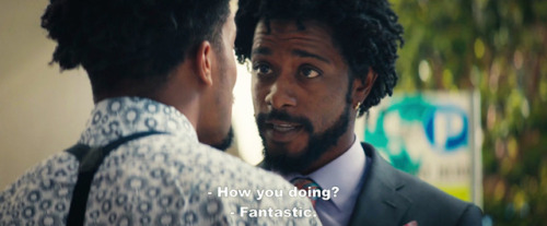 mixed-apocalyptic:  gael-garcia: [You just keep doing whatever it is that you’re fucking doing and I’ll root for you. From the sidelines.] Sorry to Bother You (2018, Boots Riley)   