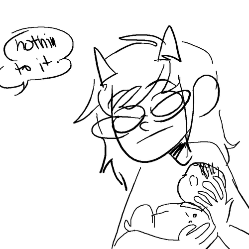 what if terezi got baby fever cause she likes the way they smell 