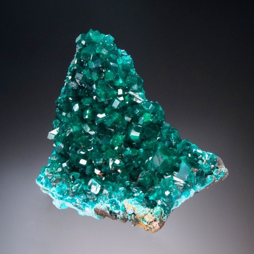 Dioptase - Mindouli, Pool Department, Republic of Congo