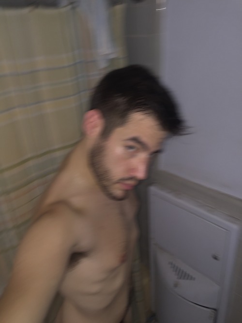 straight-ish-ny:  Shower at midnight thirty✌️  -Do Not Remove Text-
