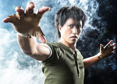 “YU YU HAKUSHO” STAGE PLAY - CHARACTER VISUALSCASTSakiyama Tsubasa as Urameshi YusukeGom