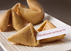 Between-Paradise:  I Got Like The Weirdest Fortune Cookie Today  The Ideal Fortune