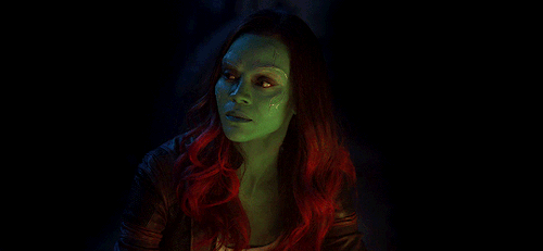 saltybatman:marvel asks → @bbc-sherlock-imagine↳ favorite female character // Gamora
