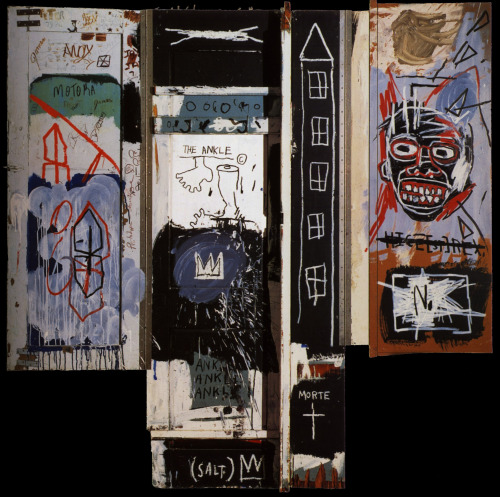 importantmodernart: Portrait of the Artist as a Young Derelict, 1982Jean-Michel Basquiat