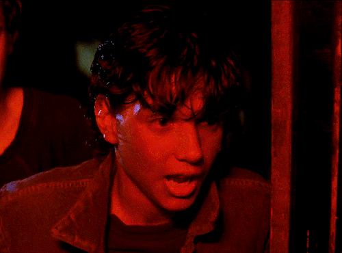 RALPH MACCHIOas Johnny Cade in The Outsiders (1983) dir. Francis Ford Coppola