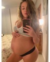 XXX onlypregs: Look how big and round you got photo