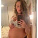 Porn photo onlypregs: Look how big and round you got