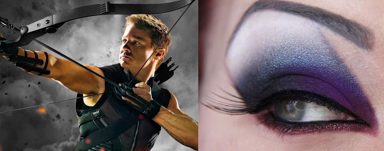 to-write-is-might:  lexistark1:  AVENGERS MAKE-UP  This… This is so beautiful…