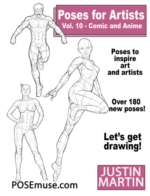 Poses For Artists Volume 10 Comic & Anime