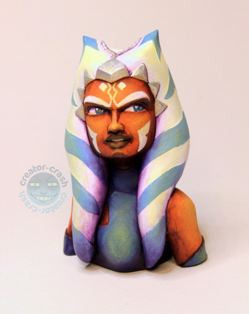  Printed and painted a lil Ahsoka for a friend. Model designed by lloydchidgzey on Insta ☀️ 