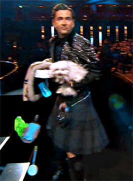 David Tennant With A Very Special Guest, Bark Ruffalo, At The 2024 BAFTAs.