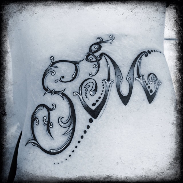 Name Buchstaben letters M S Tattoo  S tattoo Tattoos for daughters Tattoo  designs