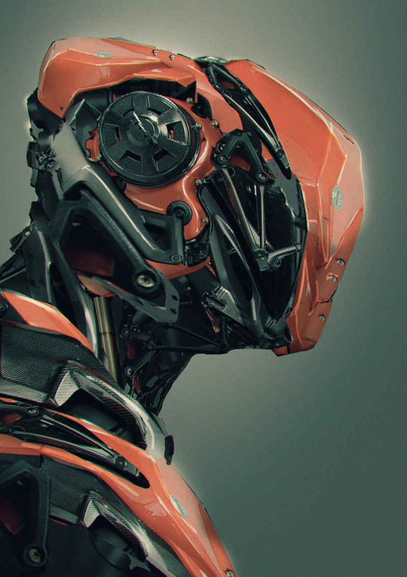 rhubarbes:  ArtStation - Robot, by Carlos AlbertoMore robots here.