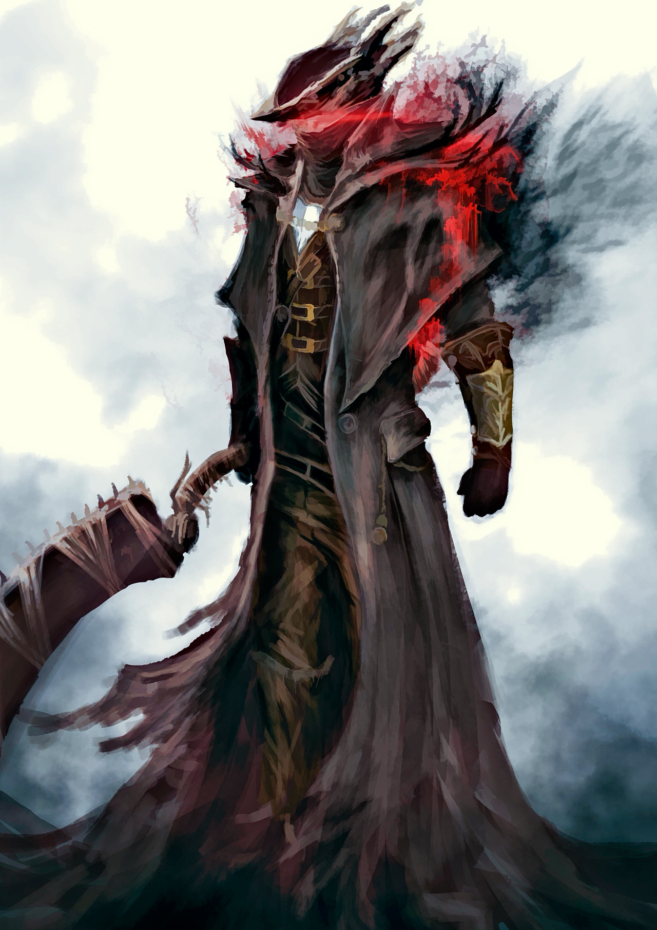 glitchedshadows:  Bloodborne   Original by Anthony-Zero 