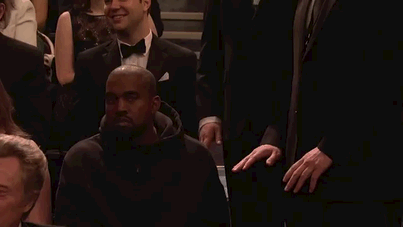 skipxd:  mikaylathepanda:  zaminizjammin:  Kanye NO!  STAY IN YOUR SEAT, KANYE!  lol me