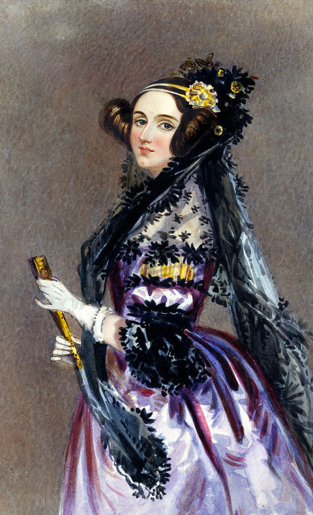 dustrial-inc:British mathematician Ada Lovelace, regarded as the world’s first computer progra