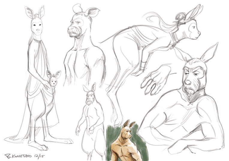 michaeldantedimartino:  bryankonietzko:  Here are some Threadworlds character design