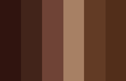 Brown Aesthetic Color Palette