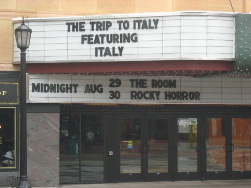 The Trip to Italy is showing at showing at the Uptown Theatre. Sure it’s got Steve Coogan and 