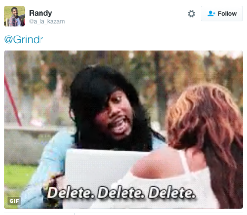 babyfairy:  unfaggy:  micdotcom:  Grindr’s tone-deaf deportation tweet highlights racism in the gay 