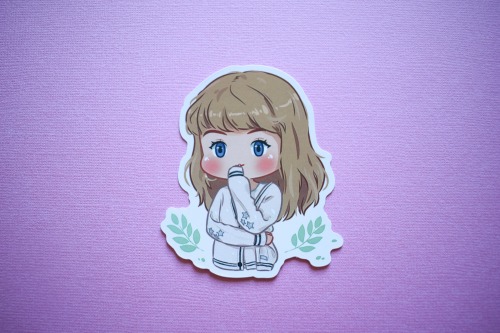 worldsoldestswiftie: toasttotaylor: My chibi Taylor Swift charms and sticker are now available on my