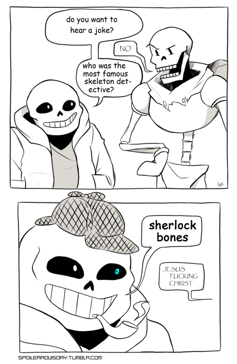 spoileradvisory: skeleton comics (sans) (x/x/x)