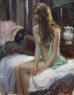 artbeautypaintings:  Morning glory - Bryce Cameron Liston 